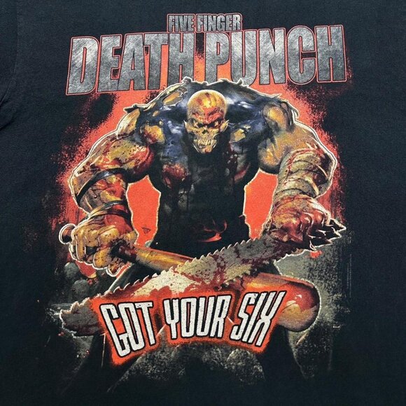Five Finger Death Punch Got Your Six T-Shirt - Picture 3 of 4